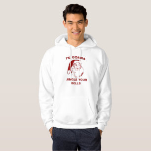 Veste À Capuche Sweatshirt de Noël JE VAIS JINGLER VOS COULEURS