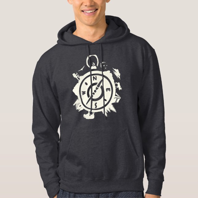 Veste À Capuche Sweatshirt d'exploration (Devant)