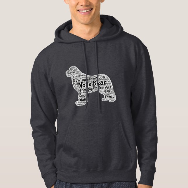 Veste À Capuche Sweatshirt du chenil des hommes d'ours de Notta (Devant)