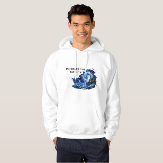 Veste À Capuche Sweatshirt Embrasser les Rêves Cosmiques Infinis