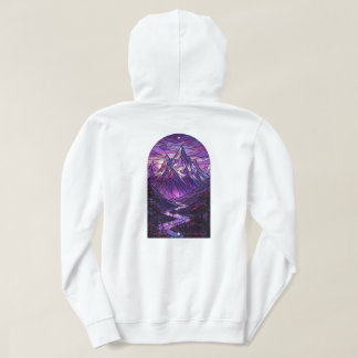 Veste À Capuche Sweatshirt Montagne Vitrail