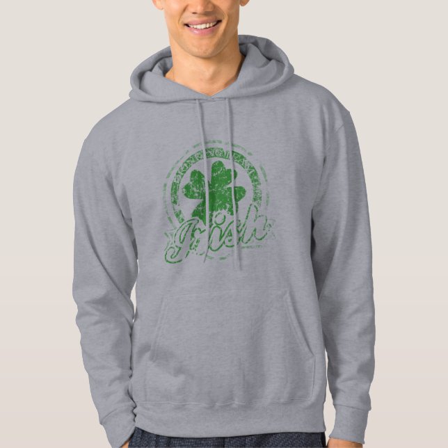 Veste À Capuche Sweatshirt potable irlandais d'équipe (Devant)