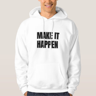 Veste À Capuche Sweatshirt pour adultes 'Make It Happen'