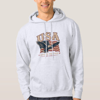 Veste À Capuche Sweatshirt USA vintage