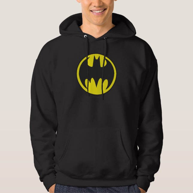 Veste À Capuche Symbole Batman | Bat Circle Logo (Devant)