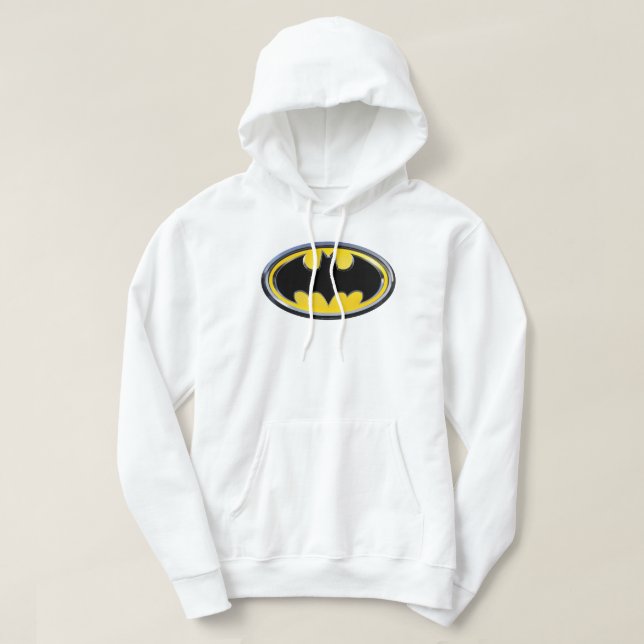 Veste À Capuche Symbole Batman | Logo classique (Design devant)