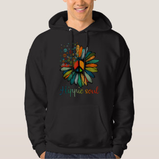 Veste À Capuche SYMBOLE DE LA PAIX DE Daisy Hippie Soul AMATEURS D