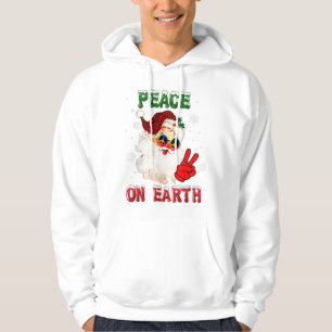 Veste À Capuche SYMBOLE DE LA PAIX Joyeux Noël Chapeau de Noël