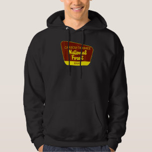Veste À Capuche Symbole rétro Idaho de la forêt nationale de Carib