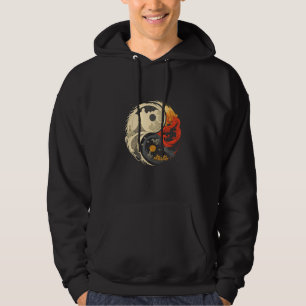 Veste À Capuche Symbole Yin Yang Équilibre Spirituel et Harmonieux