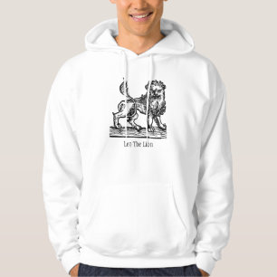 Veste À Capuche Symbole Zodiaque de la Renaissance médiévale Leo L