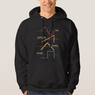Veste À Capuche Synthétiseur modulaire Waveform analogique