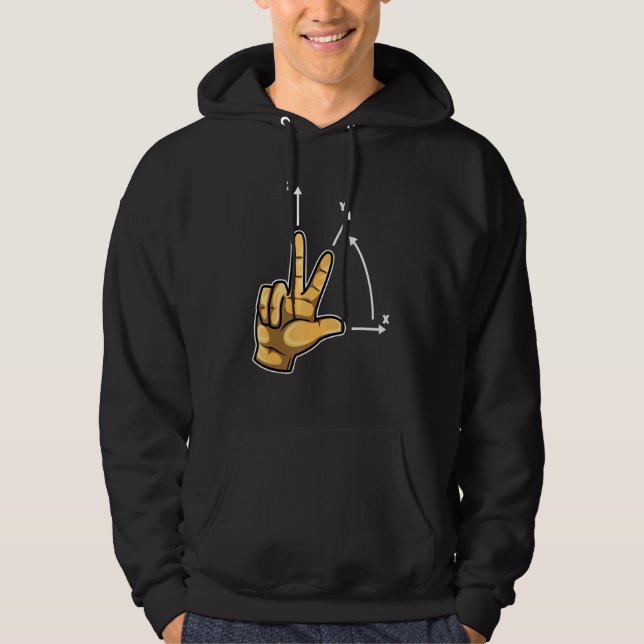 Veste À Capuche Système de coordonnées programmeur CNC machine de  (Devant)
