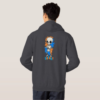Veste À Capuche T-shirt à capuche chauve-souris Halloween discrète