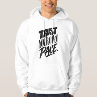 Veste À Capuche T-shirt à capuche de typographie motivationnel « F