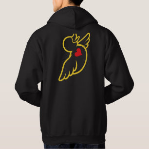 Veste À Capuche T-shirt à capuche Love Yeshua Love People Canard -