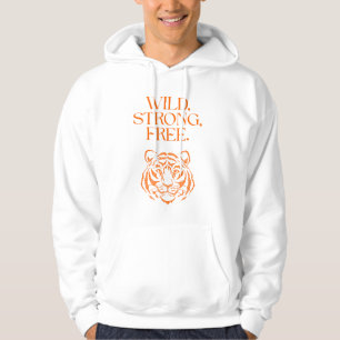 Veste À Capuche T-shirt à capuche Tigre Indompté – Graphisme de ru