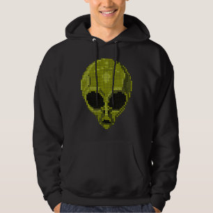 Veste À Capuche T-shirt Alien vert