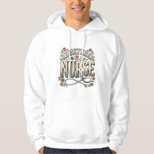 Veste À Capuche T-shirt avec typographie florale vintage pour infi