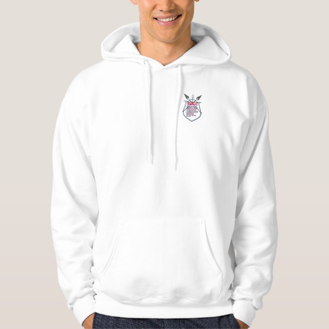 Veste À Capuche T-Shirt chrétien inspirant la foi (Devant)