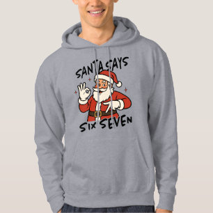 Veste À Capuche T-shirt Christmas 67 Six Seven Blague de Noël