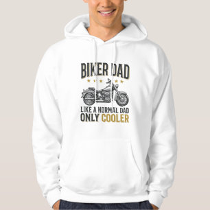Veste À Capuche T-shirt citation moto vintage Biker Papa_1