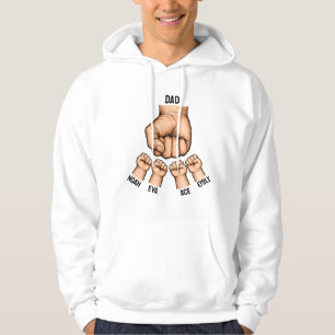 Veste À Capuche T-shirt Cogne-Fist entre Papa et les Enfants