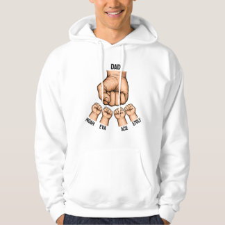 Veste À Capuche T-shirt Cogne-Fist entre Papa et les Enfants