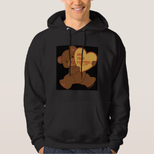 Veste À Capuche T-shirt couleur Brown Bubbly mignonne Bear
