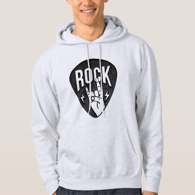 Veste À Capuche T-shirt de musique rock (Devant)