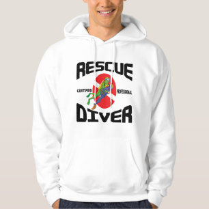 Veste À Capuche T-shirt de plongeur de délivrance