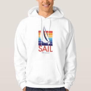 Veste À Capuche T-shirt de Square_SAIL Key West de couleur de
