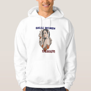 Veste À Capuche T-shirt design femme crâne