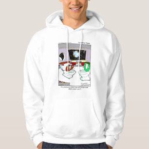 Veste À Capuche T-shirt drôle Toilettes UFO par Rick London