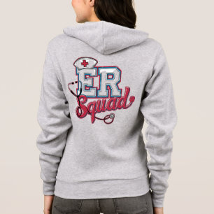 Veste À Capuche T-shirt ER Squad – Vêtements d'équipe de salle d'u