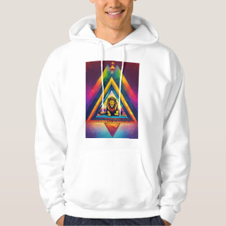 Veste À Capuche T-shirt homme avec tête de lion en gras