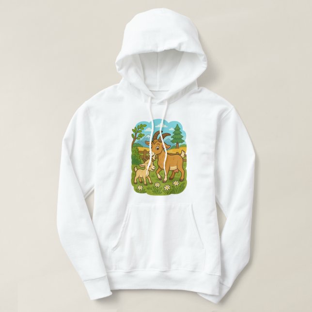 Veste À Capuche T-Shirt Hoodie (Design devant)