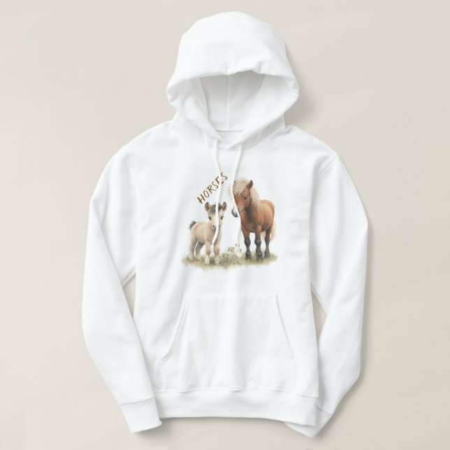 Veste À Capuche T-Shirt Hoodie (Design devant)