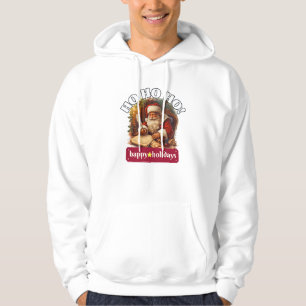 Veste À Capuche T-shirt Joyeux Noël Ho Ho Ho Cadeau de Fêtes