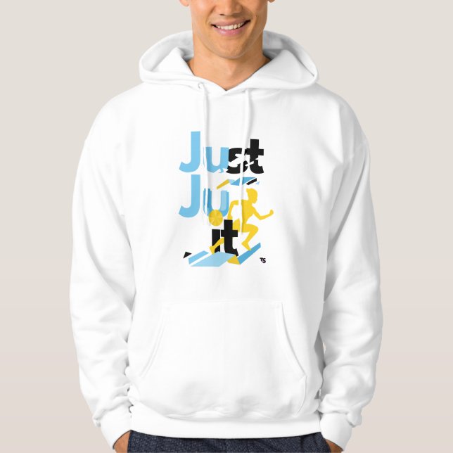 Veste À Capuche T-shirt "Just Ju It" (Devant)