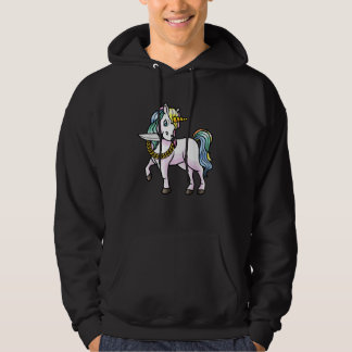 Veste À Capuche T-Shirt Licorne Avec Couteau Filles Femmes