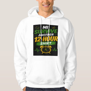 Veste À Capuche T-shirt pour infirmière/CNA jamaïcaine travaillant
