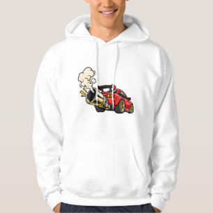 Veste À Capuche T-Shirt Rétro Automobile pour Amateur de Voitures 