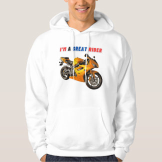 Veste À Capuche T-shirt Rider Premium personnaliser/sweat - shirt