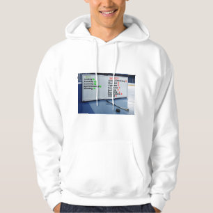 Veste À Capuche Tableau blanc de Hockey Do et Don't