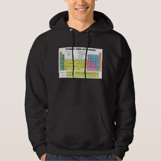 Veste À Capuche Tableau périodique de sweatshirt à capuchon