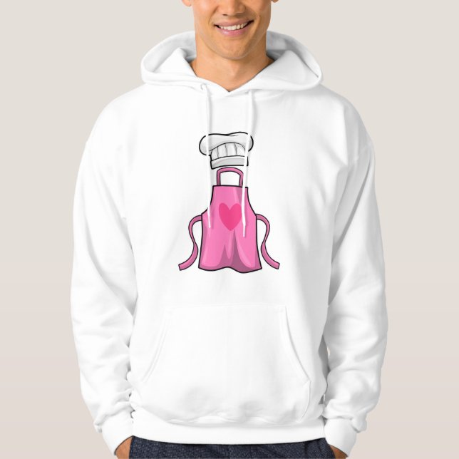 Veste À Capuche tablier de cuisine et casquette de Cuisine avec co (Devant)