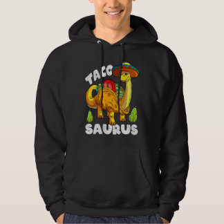 Veste À Capuche Tacosaurus Taco Dinosaur Dino Cinco De Mayo Mexiqu