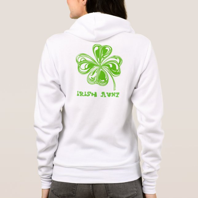 Veste À Capuche Tante irlandaise Hoodie (Dos)