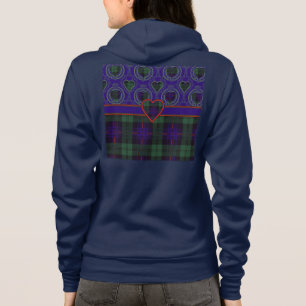 Veste À Capuche Tartan écossais de kilt de plaid de clan de Nixon